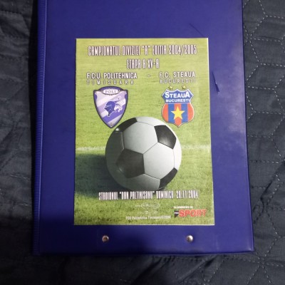Program Poli Timisoara - Steaua foto