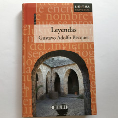 Carte in limba spaniola: Leyendas - Gustavo Adolfo Becquer