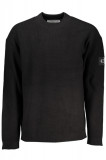 Cumpara ieftin Pulover barbati fara fermoar cu logo negru XS, Negru, XS INTL, XS (Z200: SIZE (3XSL --&gt;5XL)), Calvin Klein Jeans