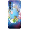 Husa compatibila cu Motorola G20 model Utopia earth, Silicon, TPU, Viceversa, Transparent, Carcasa