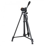 Trepied foto telescopic Hama 153, 3D, 153cm, Negru