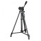 Trepied foto telescopic Hama 153, 3D, 153cm, Negru
