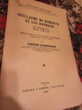 Aurelien Sacerdoteanu - Guillaume de Rubrouck et les Roumains au milieu du XIII e Siecle (cu dedicatie de la autor)