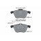 Placute frana Ford Galaxy I (Wgr) 03.95-05.06, Galaxy Mk I Van (Wgr) 03.95-05.06; Seat Alhambra (7v8 7v9) 04.96-03.10, Alhambra Van (7v8 7v9) 03.96-0