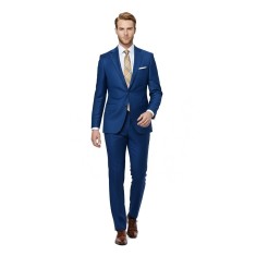 Costum barbati bleumarin regular CT013