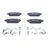 Placute frana Honda Accord 6 (Ck, Accord 6 Hatch, Civic 7 Hatchback (Eu, 1.6 1 (CG7), 1.6 LS (CG7), 1.6 (CH5), 1.7 CTDi (EP4, EU9), punte fata, cu in, ATE