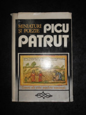 PICU PATRUT - MINIATURI SI POEZIE (1985, editie cartonata) foto