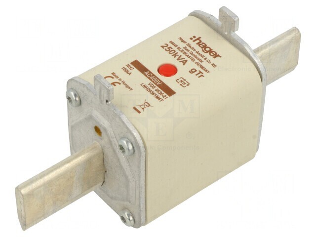 Siguranță industrială NH2 400VAC gTr 361A