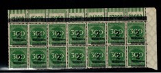 Deutsches Reich 1923 - Mi 310 fragment de coala neuzata foto