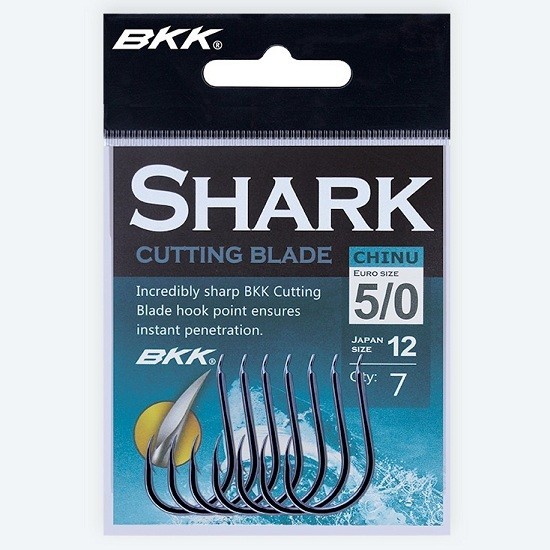 Carlige BKK Chinu Shark Nr.10 12buc/plic