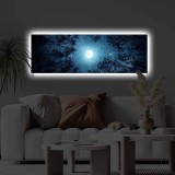 Cumpara ieftin Tablou cu LED Urban Denizen Multicolor 30x90 cm