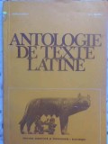 ANTOLOGIE DE TEXTE LATINE-C. DRAGULESCU, N.I. BARBU-218933