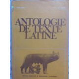 ANTOLOGIE DE TEXTE LATINE-C. DRAGULESCU, N.I. BARBU-218933