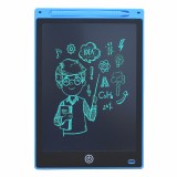 Tableta grafica LCD pentru copii, scris si desenat, 10&Prime;, 25.5 X 17.5 X 0.9 cm, Albastru, Oem