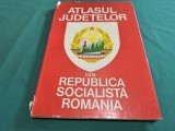 Atlasul Județelor din Republica Socialistă Rom&acirc;nia 1978, 140 pagini, Cartonată, Format Mare