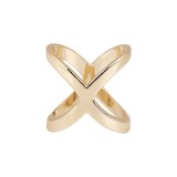 Inel decorativ pentru esarfa Crisalida, 1.8 cm, Gold