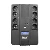 UPS TSY Power, 1000VA/600W, LCD, line interactive, 8 x Schuko TSY-D-1K0-LCD SafetyGuard Surveillance