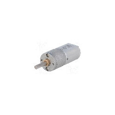 Motor DC, 6V DC, 3.2A, 110rot./min, POLOLU, 125:1 METAL GEARMOTOR 20DX44L MM 6V DUAL