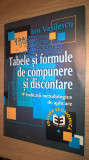 Cumpara ieftin Tabele si formule de compunere si discontare - Ion Vasilescu (Ed. Economica 1999