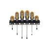 Set 6 Surubelnite Vorel, CrV, Antiderapante: Plate si Phillips - 6.5x100, 5.5x75, PH2x100, PH1x75 mm