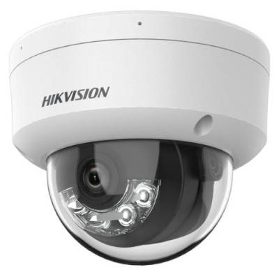 Camera supraveghere IP 4MP, lentila 2.8mm, IR 30m, lumina alba 30m, microfon, PoE, Smart Hybrid Light - Hikvision DS-2CD1143G2-LIU(2.8mm) SafetyGuard foto
