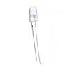 Led 5mm albastru transparent