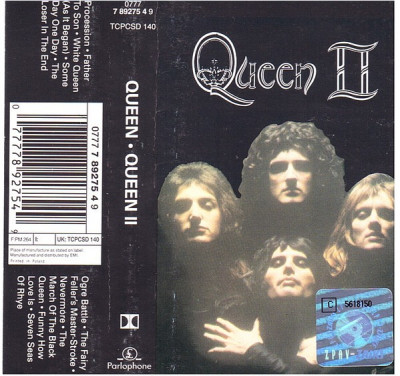 Caseta Queen &amp;lrm;&amp;ndash; Queen II, originala, holograma, sigilata foto