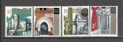 Malta.1967 Congres international de istoria arhitecturii KM.22 foto