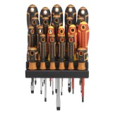 Cumpara ieftin Set 22 surubelnite Magnusson, multicolor, otel, varf magnetic