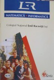 REVISTA DE MATEMATICA SI INFORMATICA A COLEGIULUI EMIL RACOVITA, IASI, NR.9/2002-COLECTIV-244578