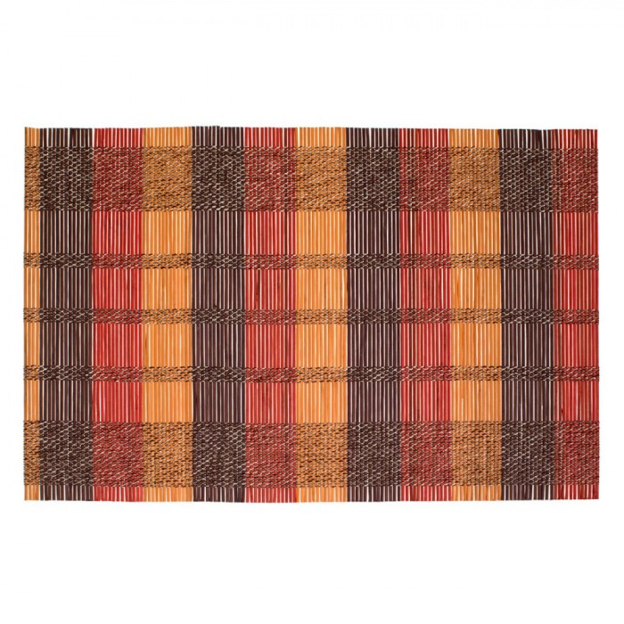 Set Suporturi Farfurii, Bambus, 45x30cm, Multicolor