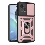 Husa Motorola Moto G72 protectie camera Techsuit CamShield Series, roz