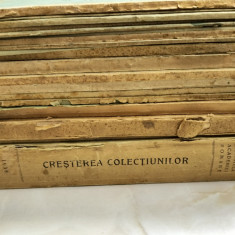 Cresterea colectiunilor - Biblioteca Academiei Romane 18 volume ( 1906 - 1938)
