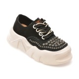 Pantofi sport GRYXX negri, 240006, din material textil