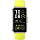 Bratară fitness Huawei Band 10 Nora-B29F, corp de titanium și brățară din fluoroelastomer verde, Blister 55020ELK