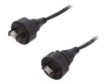 Patch cord Ethernet 3m Buccaneer PIN 8 Poliamidă Aurit