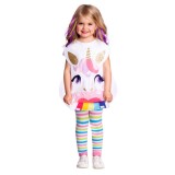 Cumpara ieftin Costum Unicorn Tabard pentru fete 3-4 ani 104 cm, Kidmania