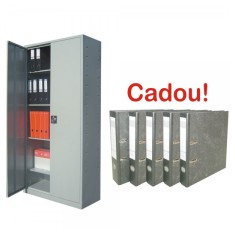 Fiset metalic ASAMBLAT 4 rafturi ECO+, 900x400x1800 mm+5 Bibliorafturi Cadou!