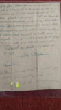 Scrisoare originala semnata de Alice Sturdza