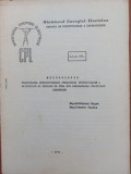 Metodologie: Organizarea proiectarii pregatirii profesionale a maistrilor si sefilor de tura- Irimia Vasile