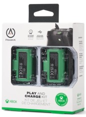 Powera Play &amp; Charge Kit Black Green S XBOX ONE|XBOX SERIES S|XBOX SERIES X