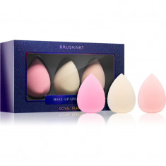 BrushArt Make-up Sponge Set burete pentru machiaj ROYAL PURPLE