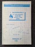 MATEMATICA IN CONCURSURILE SCOLARE (clasele V-VIII) 1995 - Chirciu, Constantinescu
