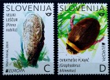 Cumpara ieftin SLOVENIA 2024 EUROPA CEPT fauna insecte g&acirc;ndaci,moluște serie MNH