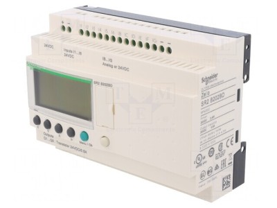 Releu Programabil Zelio Logic SR2B202BD 12IN 6IA 8OUT foto