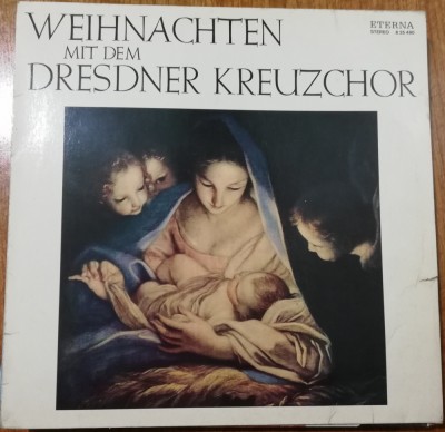Disc Vinil Weihnachten Mit Dem Dresdner Kreuzchor -ETERNA &amp;lrm;&amp;ndash; 8 25 490 foto
