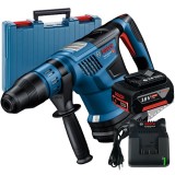 Bosch GBH 18V-36 C BITURBO + GBA + GAL 18V-20 - Rotopercutor SDS-Max 7 J valiza plastic + Set 1 acumulator si incarcator Li-Ion 18 V 4 Ah