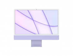 Sistem All in One Apple iMac 24inch Retina 4.5K Apple M1 8 core 8GB 512GB SSD GPU M1 macOS Purple foto