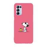 Husa compatibila cu Oppo Find X5 Pro, Viceversa, model Just be cool Snoopy, Silicon, TPU, Transparent, Carcasa