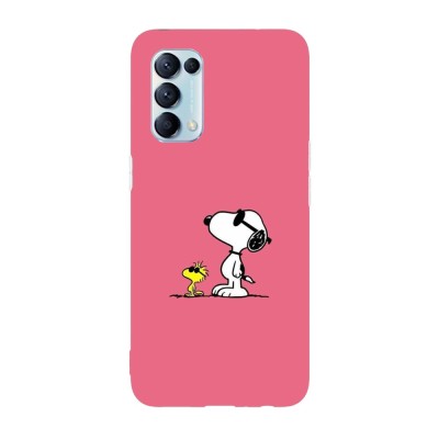 Husa compatibila cu Oppo Find X5 Pro, Viceversa, model Just be cool Snoopy, Silicon, TPU foto